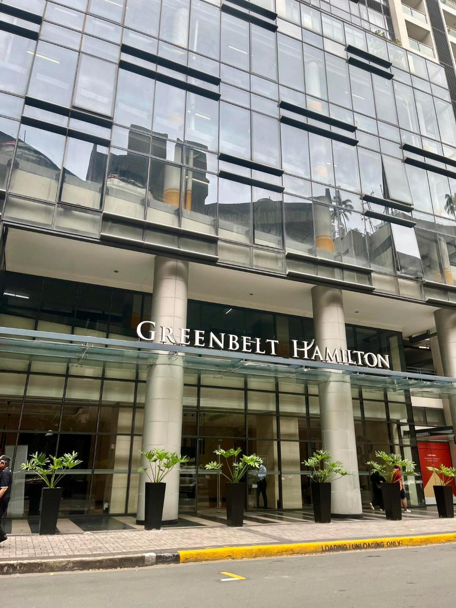 Greenbelt Hamilton Tower 1 Legazpi Makati City Kültér fotó